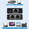 Ethernet-сплиттер, 1000 Мбит/с, высокоскоростной, от 1 до 2 устройств, одновременная работа в сети, стабильная передача сигнала, сетевой разветвитель