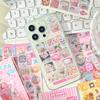 30pcs Vintage Retro Sticker Book Scrapbooking Stickers for Journaling DIY Crafting Food Theme Decorative Stickers