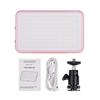 FL-08 Mini LED Video Light Panel Photography Fill-in Light 3000K-5500K Dimmable Built-in