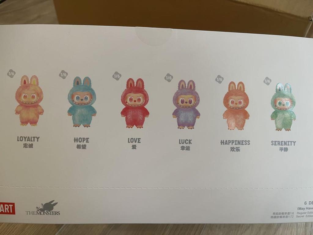 [Б/У] Оригинальный POPMART Lovebu Большой в Энергию Счастье