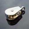 36/52/75mm Sheave Zinc Alloy Fixed Pulley Crown Block Mini Single Pulley for DIY