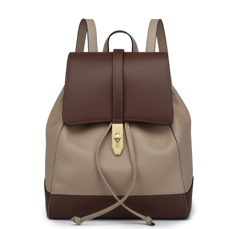 Текстурированный рюкзак женский рюкзак женский наплечный рюкзак из натуральной кожи школьный рюкзак студенческая сумка