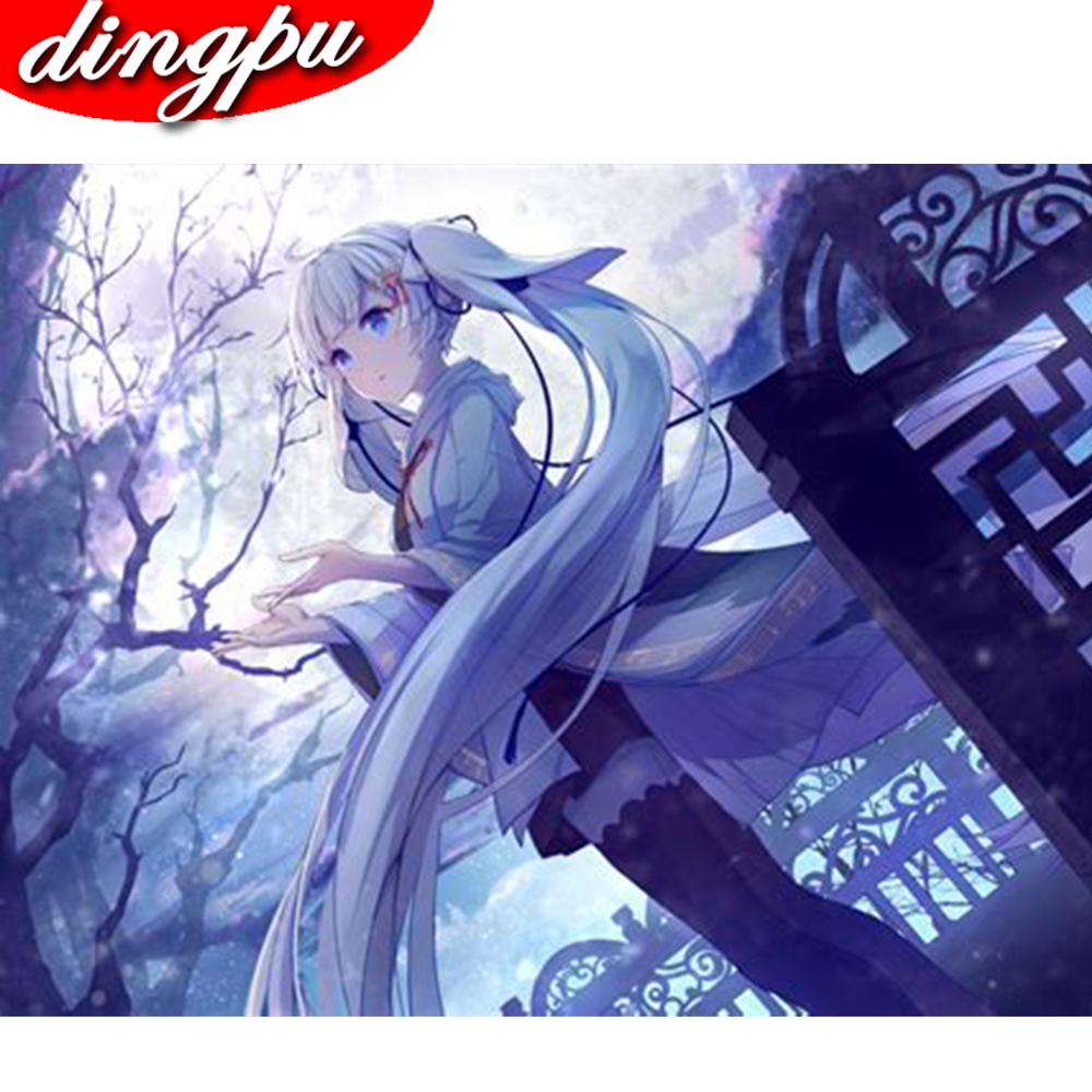 Полный дрель круглая алмазная живопись 5D Маяк Алмазная художественная вышивка Пейзаж Мозаика Прибытие Украшение дома