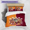 Galatasaray Printed 3PCS Bedding Set Soft Breathable Duvet Cover Pillowcases Set Washable Bedroom Decor Home Gift