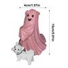 Halloween Ghost Walking Dog Decoration Handcrafted Halloween Decor Spooky Halloween Ghost Dog for Home Decoration
