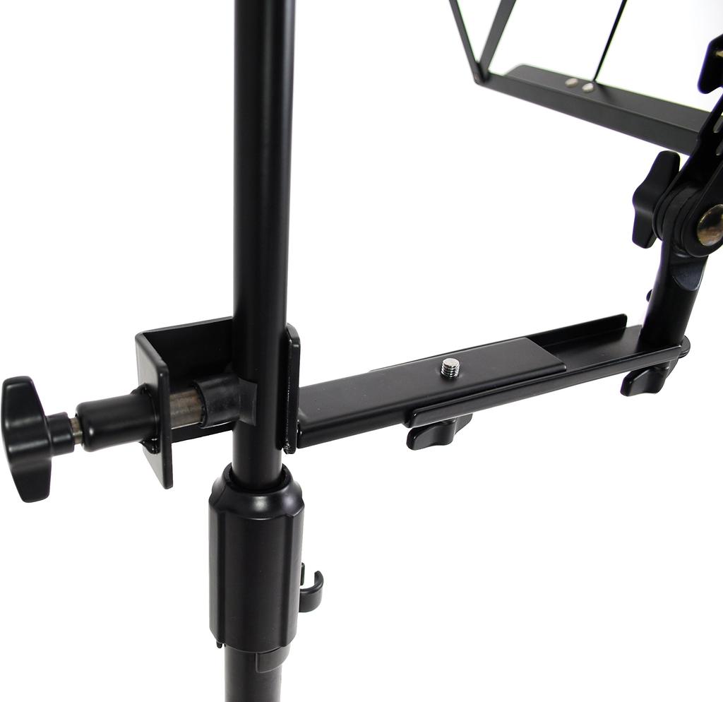 KC Music Stand for Microphone Stand Black MS-170/BK