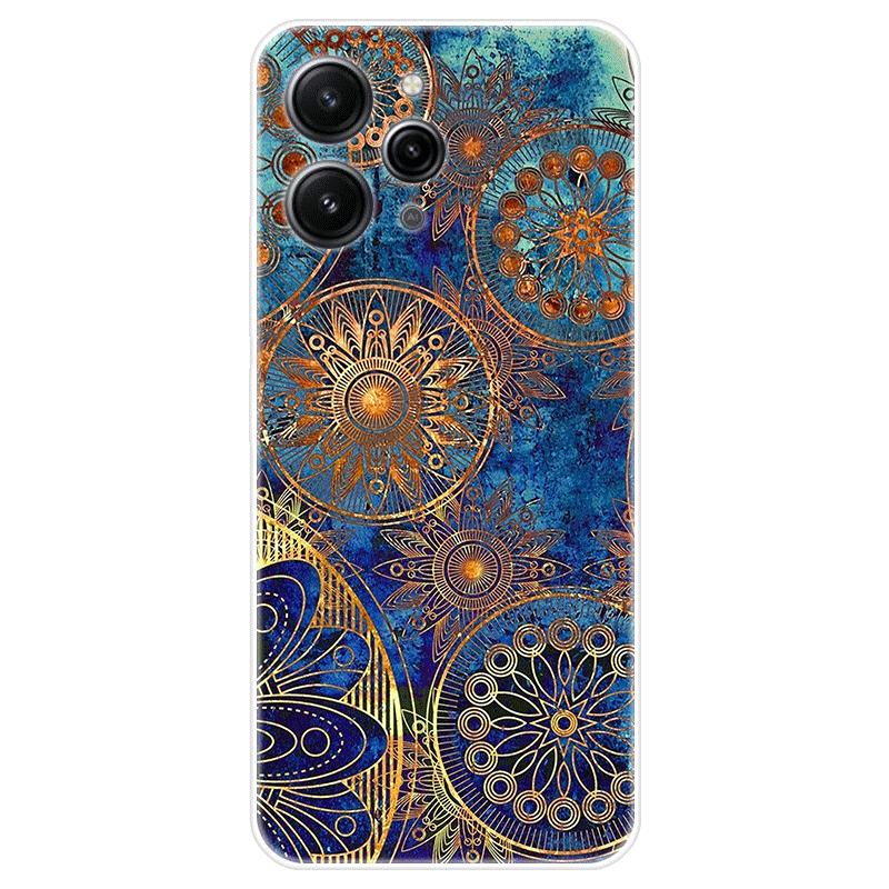 Для Xiaomi Redmi 12 Redmi12 4G Чехол Мягкая силиконовая задняя крышка Чехол для телефона с рисунком из мультфильма Креатив