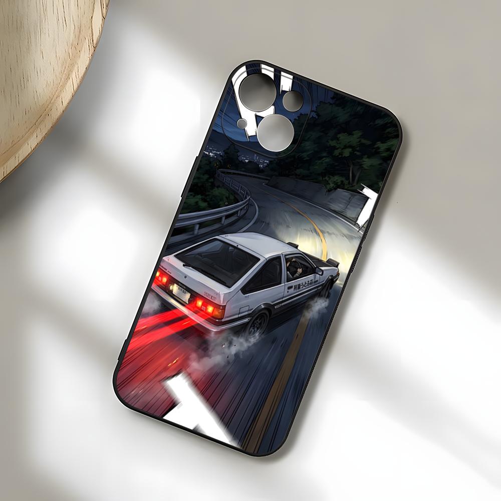 Чехол для телефона I-Initial D AE86 для iPhone 17 Pro Max 15 Pro 16 14 Plus 12 13 Mini 11 Pro, противоударный, мягкий чехол