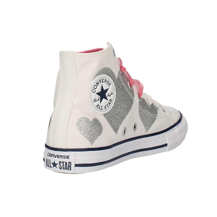 Кеды Converse Chuck Taylor All Star High Ps 'Hearts' 660971C