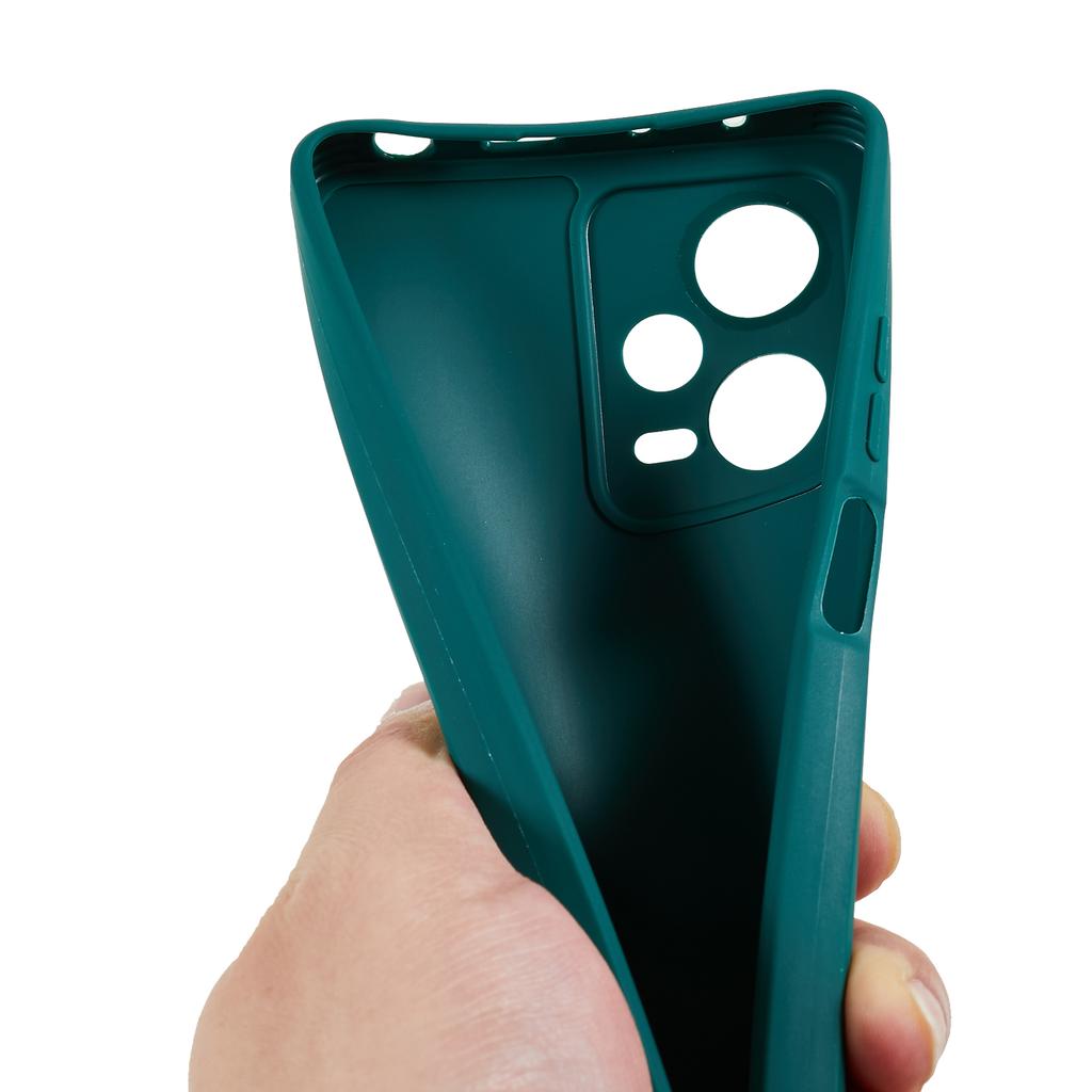 Для Xiaomi Redmi Note 12 Pro 5G Чехол для телефона с прямыми краями Мягкий ТПУ Точный вырез Защита от царапин