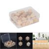 Practical Durable Delicate Wooden Pushpin Cute Style In High Quality(30pcs, Square Pushpin)