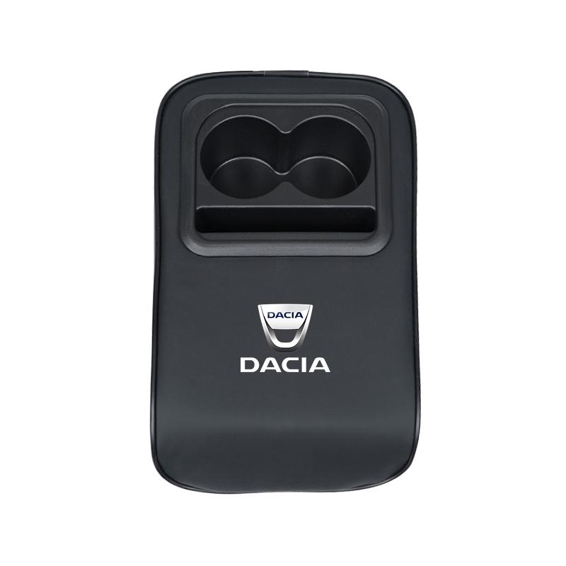 Автомобильный подлокотник с подставкой для локтя и подстаканником для Dacia Logan Sandero Duster Lodgy Spring Jogger Dokker Stepway Bigster
