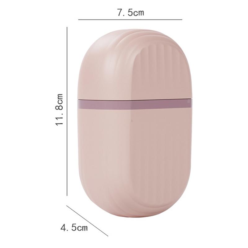 Портативная герметичная мыльница с крышкой, овальная пластиковая мыльница, водонепроницаемый органайзер для посуды