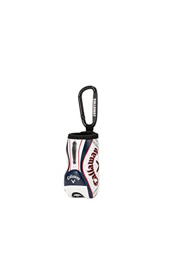Callaway Ball Case, GB MOTIF BALL CS WHT/NVY/RED 23 White/Navy/Red Men's