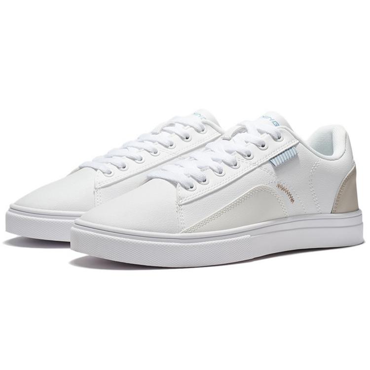 Низкие кеды для скейтбординга Li Ning Женские Бело-серые AGCR480-8