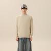 MINISO Men's Fleece-Lined High-Neck Pullover Sweater