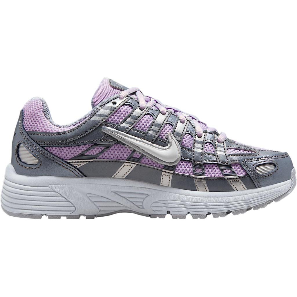 Nike P-6000 GS Кукла Дымчато-серый Металлик Серебристый Белый HV5064-500