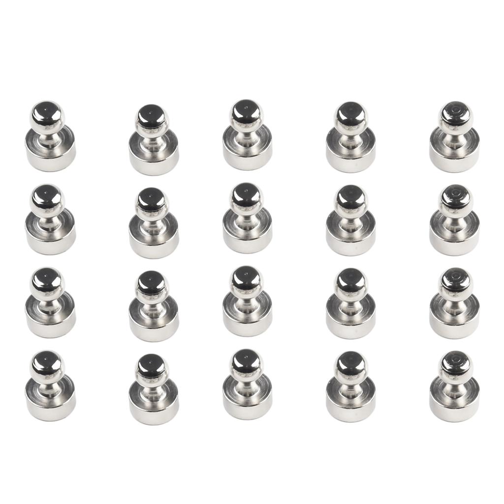 20Pcs Magnets Pin Board Magnet For Board Cone Magnets Super Strong Multifunction Magnet Push Pin For Refrigerator Whiteboard