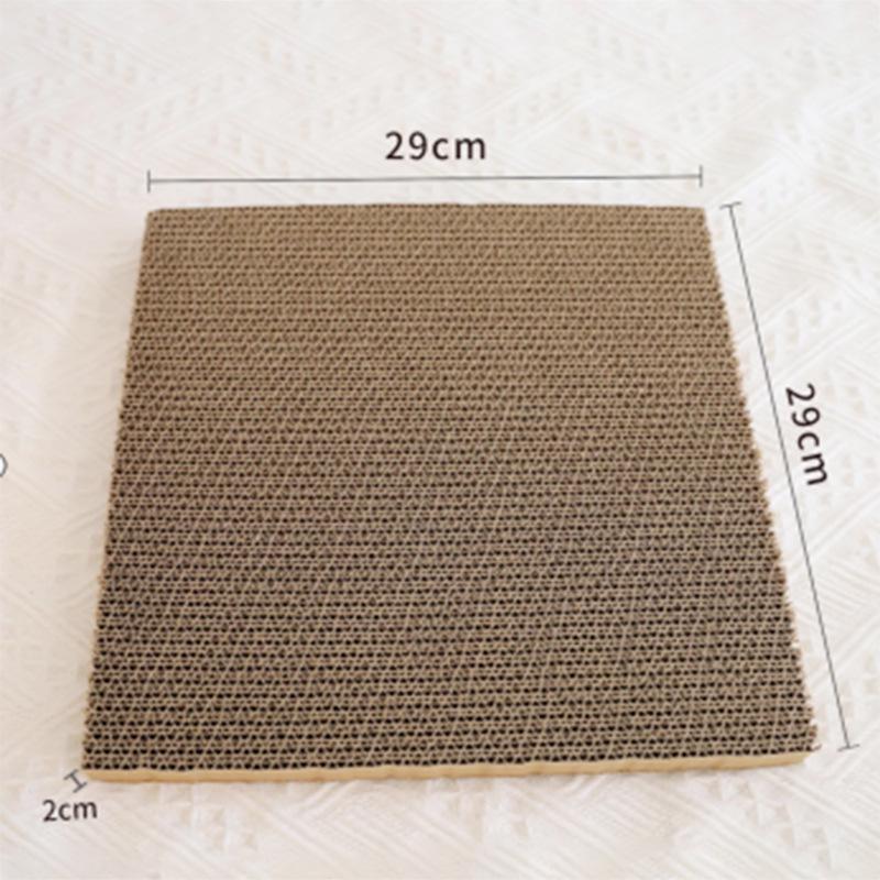 Утолщенная гофрированная доска-когтеточка для кошек — удобная, зашифрованная конструкция для самостоятельного царапания