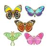 Colorful Butterfly Creative Enamel Brooch Pin Art Badge Jewelry Decorating Accessories