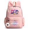 Аниме K-Pop Принт Водонепроницаемый Рюкзак Студенческий Подростковый Ранец для Мальчика Девочки Ранец Школьная Сумка Женская Большая Вместимость Дорожная Сумка Детский Подарок Mochila