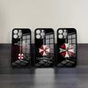 Чехол для телефона Umbrella Corporation для 17 Pro Max IPhone 16 Pro 14 12 11 13 Mini X XR XS 15 Plus SE Стеклянная крышка