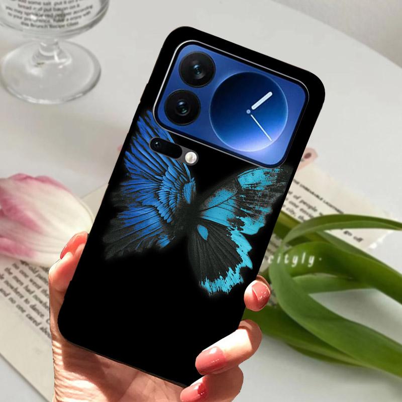 Чехол для Xiaomi Mi 17 Pro Max/17Pro Модный Ударопрочный Защитный Задний Чехол Для Xiaomi 17 ProMax Мягкий ТПУ Силиконовый Чехол для Телефона
