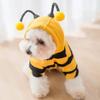 Dog Clothes Hoodie Apparels Bee Clothing for Dog Costumes Puppy Autumn Clothes Chihuahua Teddy Small Puppy Dog Accessories