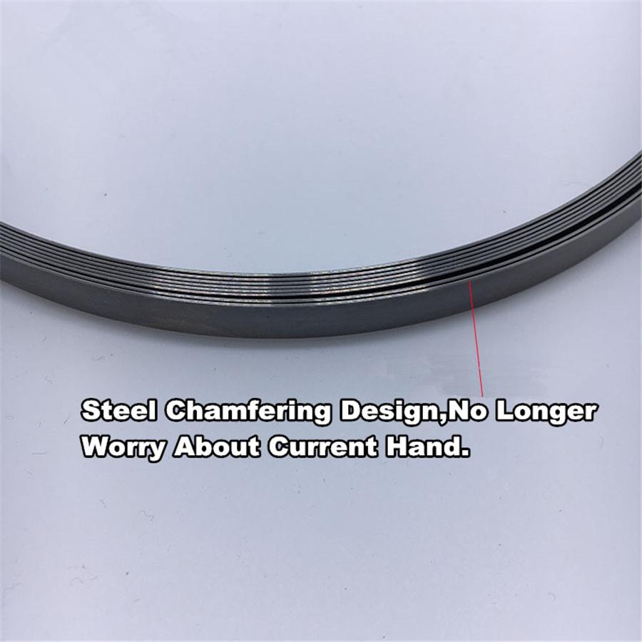 Алюминиевый инструмент для очистки ржавчины радиатора, гибкая стальная полоса 4 мм x 4 м, толщина 0,5 мм