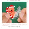 Printing Cute Accessories Mini Gifts Brooch Personality Cartoon Christmas Brooch