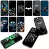 Cover for Apple iPhone 16 15 14 Plus 13 12 Mini 17 Pro Max + ProMax 16E Air 16+ 15+ Coque Phone Case DC Movie Bats Man Batmans