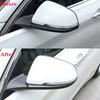 Декоративная полоса для отделки зеркала заднего вида автомобиля, подходит для BMW X1 F48 1 2 серии Active Tourer F45 F46 218i 2016-