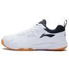 New LiNing Ace 21 V1 Anti Slip And Wear Resistant Breathable Low Top Badminton Shoes Unisex White Black AYTS038-1