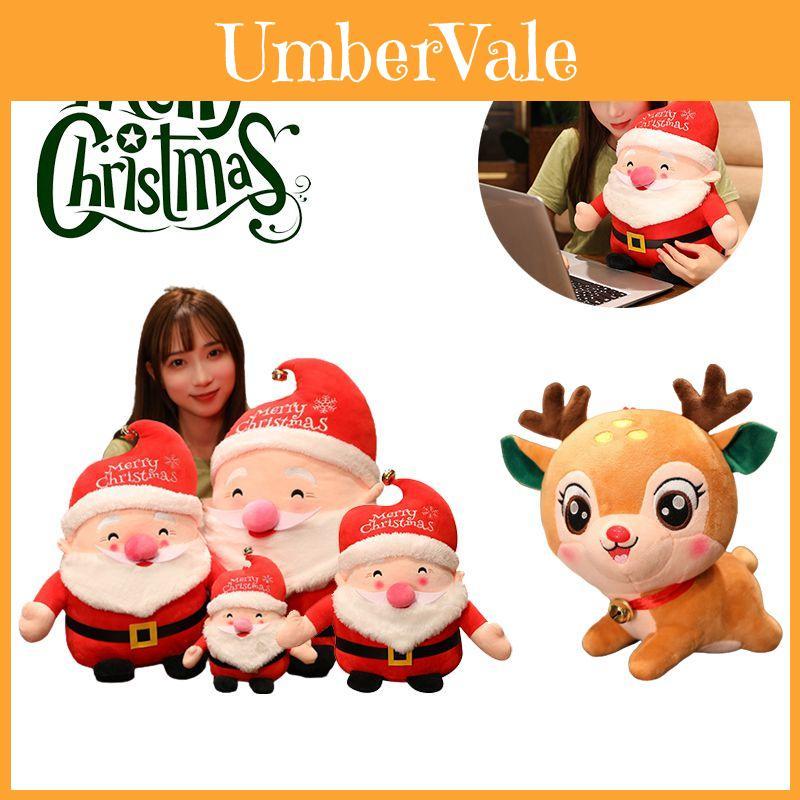 High-quality Deer And Santa Claus Plush Toy For Xmas Gift