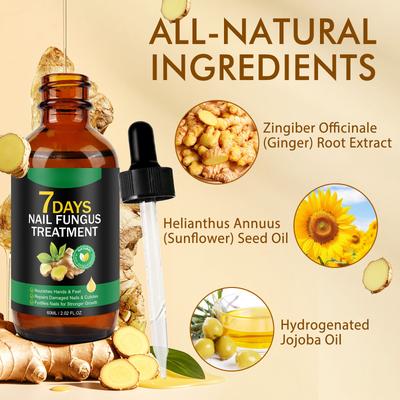 Сыворотка для роста ногтей, осветляющая и укрепляющая питательная сыворотка для ногтей 60 мл