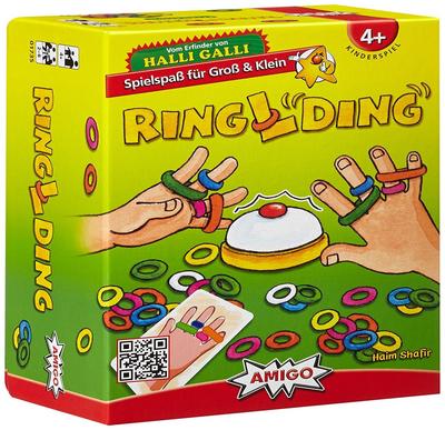 Харигари Кольцо АМИГО Детская игра Настольная игра Обучающая игрушка Инструкция Кольцо-динг [Включен японский]