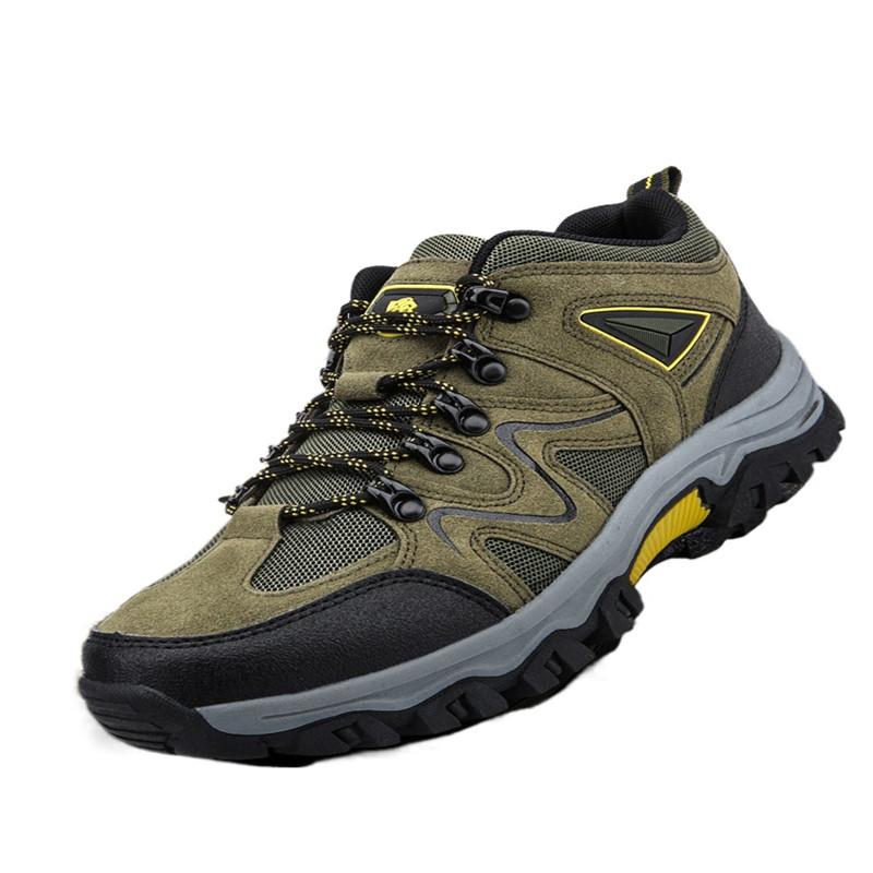 Модные мужские походные ботинки из коровьей кожи, альпинистские мужские спортивные ботинки, мужские уличные кроссовки, нескользящие мужские треккинговые ботинки, модные кроссовки на шнуровке