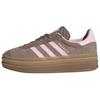 Originals Gazelle Bold W Коричневый с оттенком земли Clear Pink Слои земли JQ6436