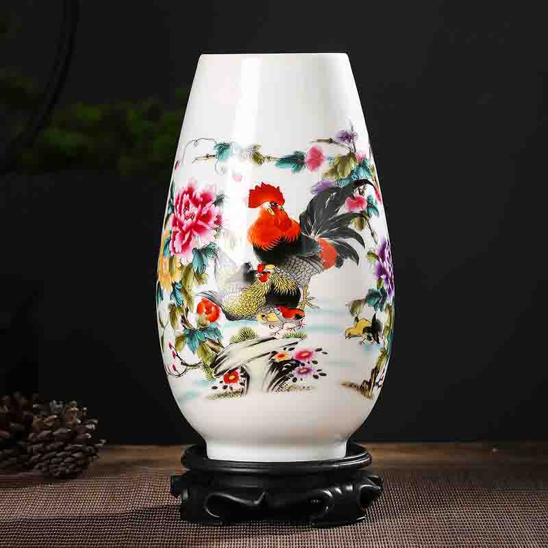 Китай Цзиндэчжэнь Керамические Вазы Украшения Офис Магазин Клуб Бар Меблировка Поделки Дом Гостиная Настольные Аксессуары Украшение