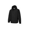 Long-Sleeve Windproof Fleece-Lined Hooded Jacket Men Outerwear Black 530273-01