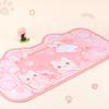 Очень большой коврик для игровой мыши Kawaii, милый пастельно-розовый коврик Sakura Cat XXL, большой настольный коврик, водонепроницаемый, нескользящий, аксессуары для ноутбука
