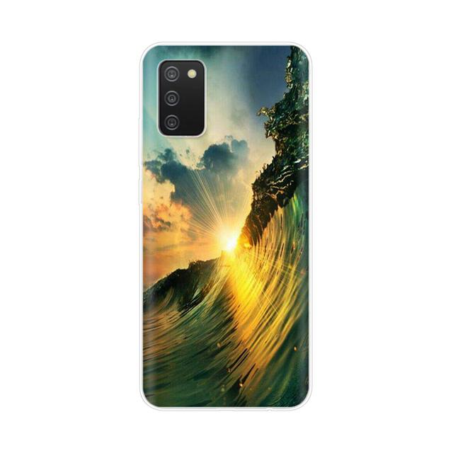 For Samsung A02s Case Sm -A025f Soft Silicone Tpu Cover For Samsung Galaxy A02s A025f A 02 S Phone Back Shell Bumper Funda 6 .5 "