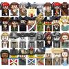 Classical Movie Pirates Of The Caribbean Ghost Shark Jack Sparrow Jones Model Building Blocks Enlighten Bricks Toys For Children