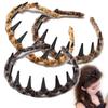 Anti Slip Hair Ornament Headband High Elasticity High Cranium Hairband with Teeth  Hair Accessories