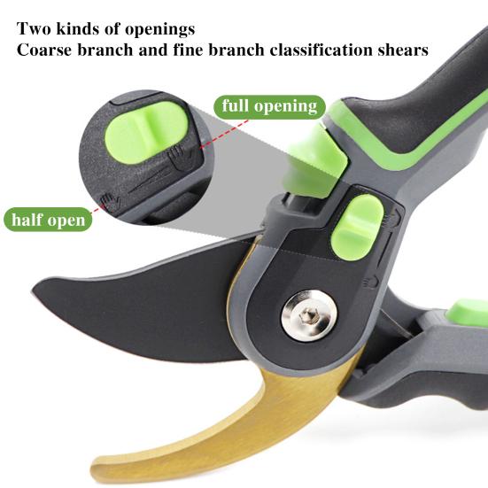 Секатор с острым жестким лезвием Эргономичная конструкция ручки Универсальное применение Садовые ножницы Ножницы для обрезки