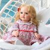 55 см Мягкая силиконовая виниловая кукла Reborn для маленьких девочек, принцесса Бетти, имитация куклы, реалистичная, мягкая на ощупь, гибкая 3D-кожа, видимые вены, детская кукла, игрушка