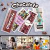 LIKENNY Rectangular Food-Grade Silicone Chocolate Mold, Chocolate Bar Mold for Milk Chocolate Bars, Dubai Chocolate, Cookie Tools, DIY Baking Mold (A)