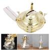 Oil Lamp Part Indoor Use, Replacement Burner Lamps, Transparent Glass Lantern,Desktop