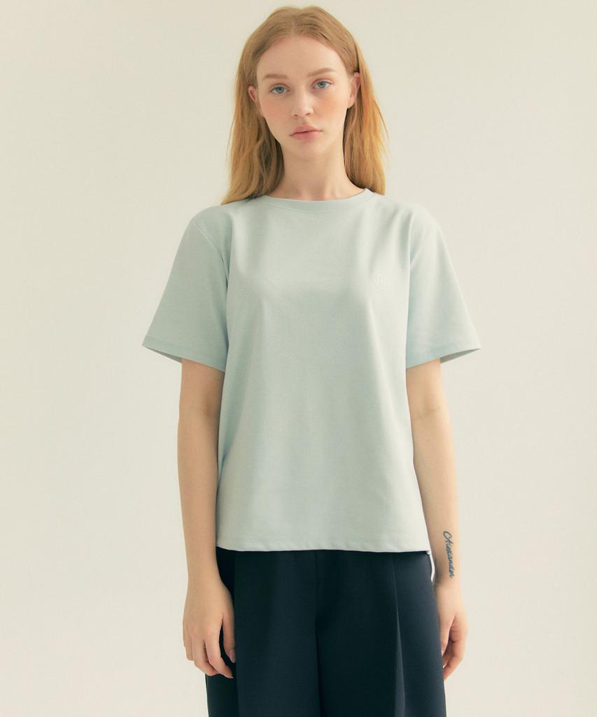 THEFRHT Standard Logo Round Neck T-Shirt Mint