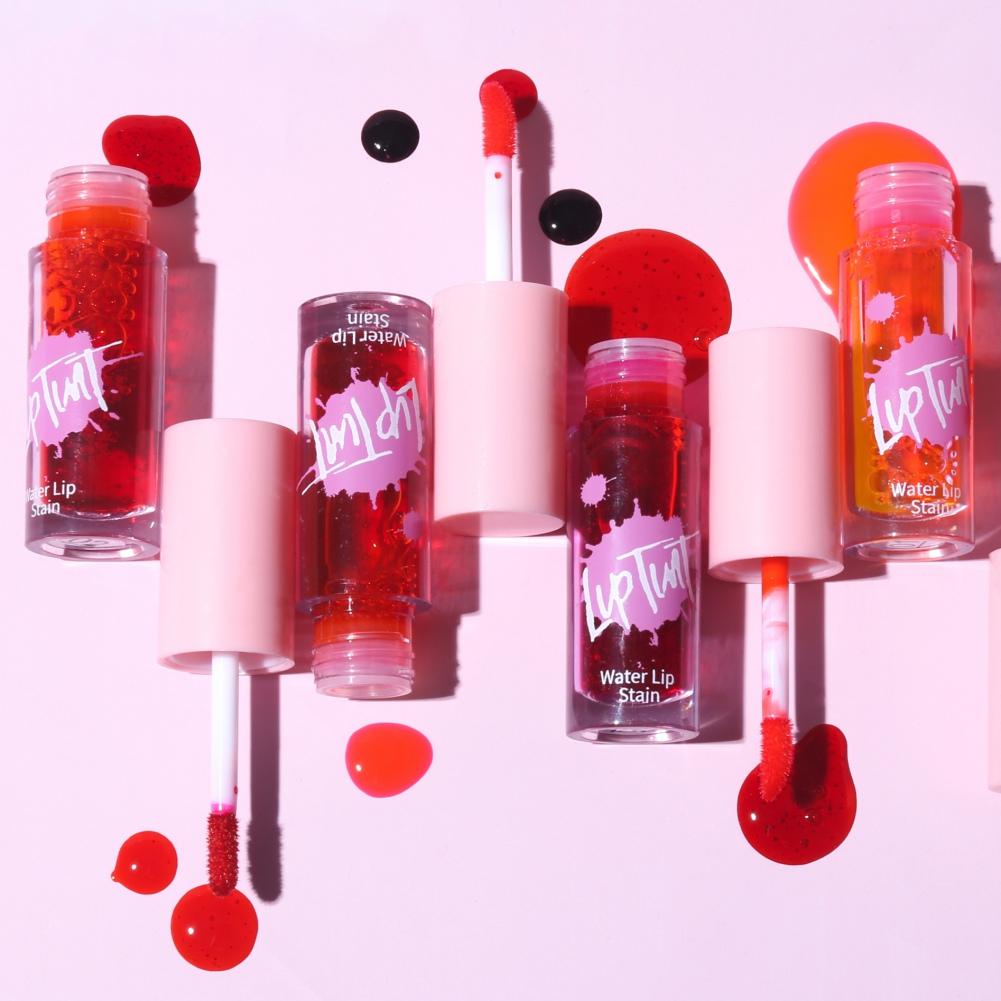 Lip Stain Tint Formula Увлажняющая жидкая помада для щек и глаз